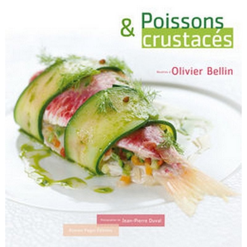 Livre de cuisine sur les Poissons & crustacés